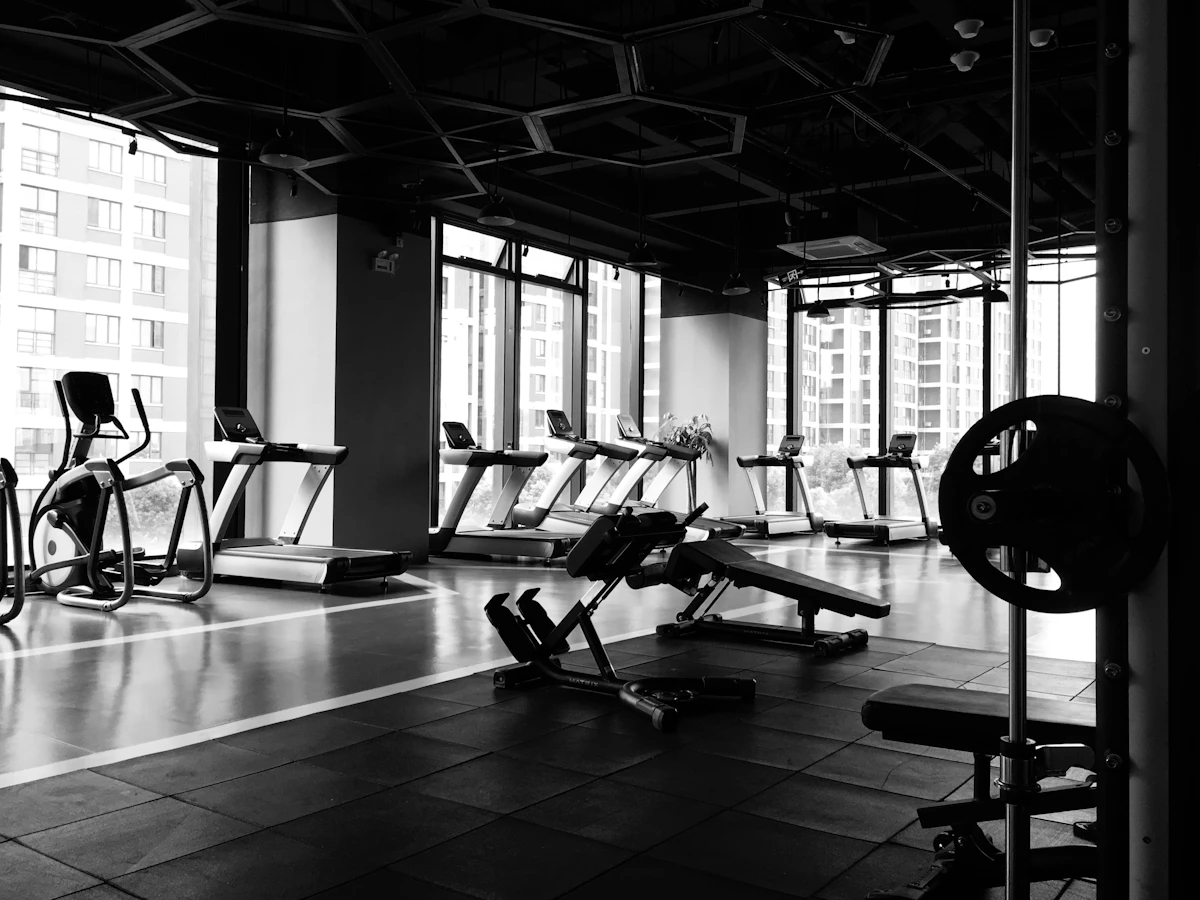 FitCore training floor with members using strength and cardio equipment