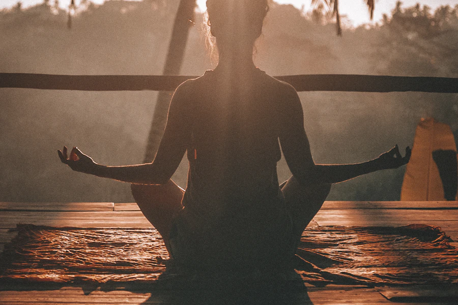 Mobility, yoga, and flexibility work in a calm studio setting