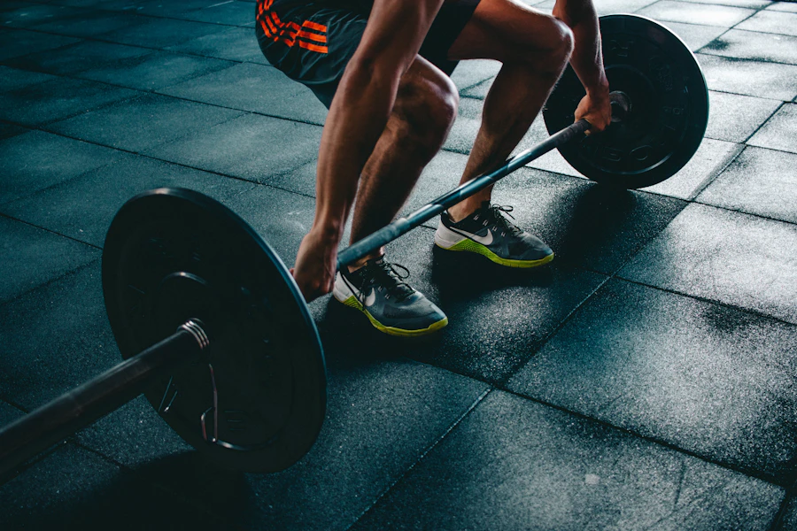 Personal training session focused on functional movement and form